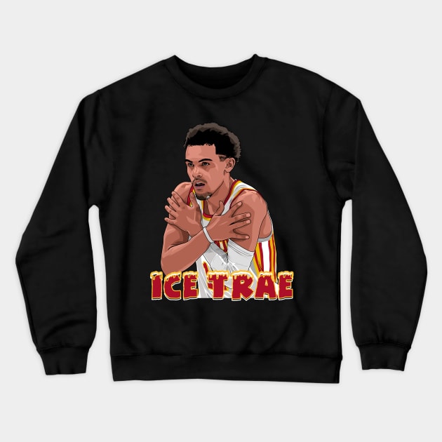 ICE TRAE Crewneck Sweatshirt by origin illustrations